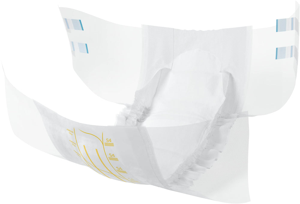 Abena Slip Premium Top Dry Layer keeps the surface dry on contact.