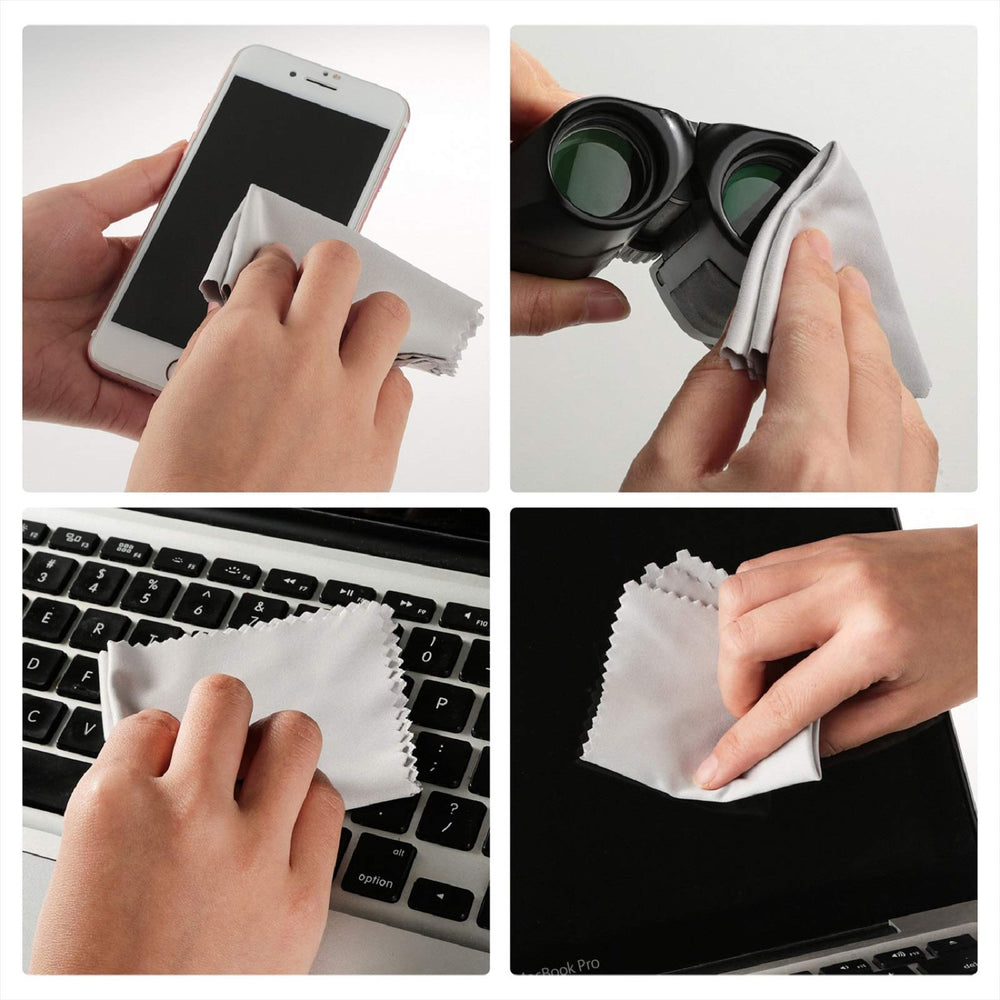 Ablethe paño microfibra para pantallas, deja superficies brillantes sin residuos.