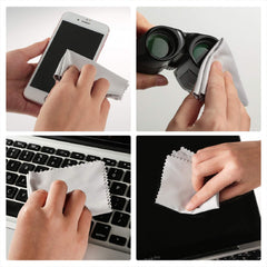 Ablethe paño microfibra para pantallas, deja superficies brillantes sin residuos.