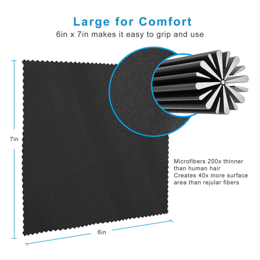 Ablethe paño microfibra para televisores, limpia pantallas grandes sin marcas.