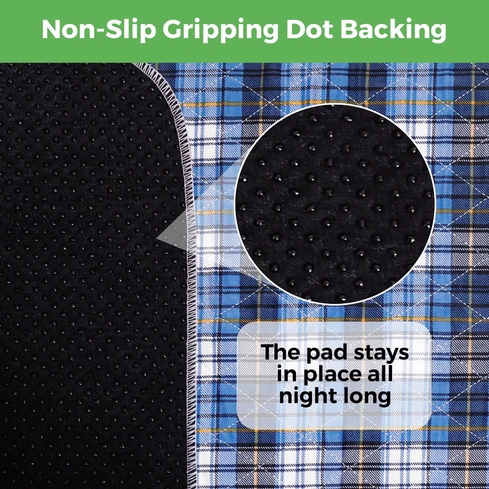 AbleUplift absorbent middle layer locks in moisture for protection.
