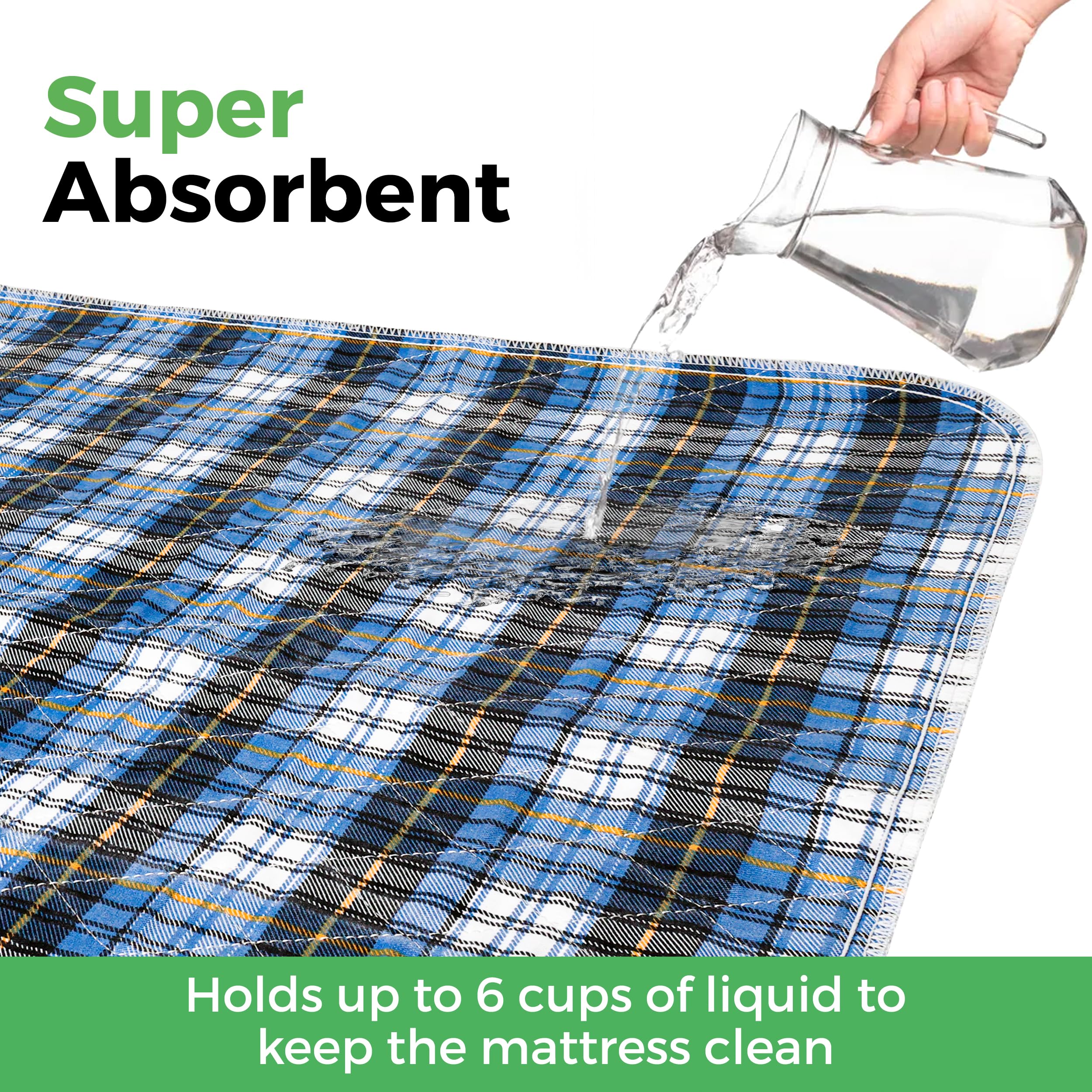 AbleUplift bed pads stay quiet to support restful sleep.