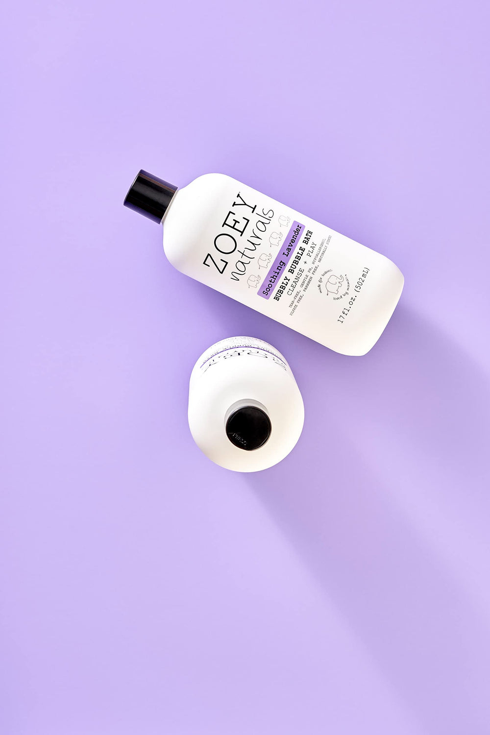 Zoey Naturals 17 oz bottle offers convenient size for families.