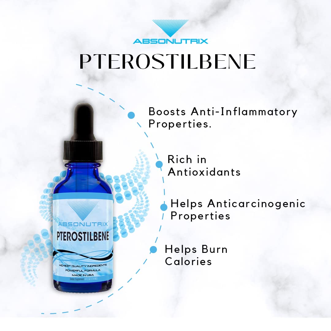 Absonutrix Pterostilbene third-party testing seal for product integrity