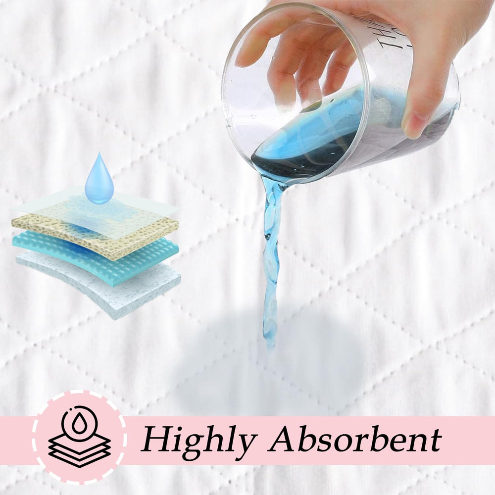 AbsorbEase USA-made stitching demonstrates durable, long-lasting quality.