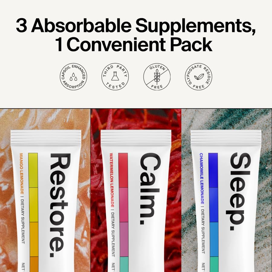 Absorption Company electrolyte recovery mango lemonade packets support post workout hydration