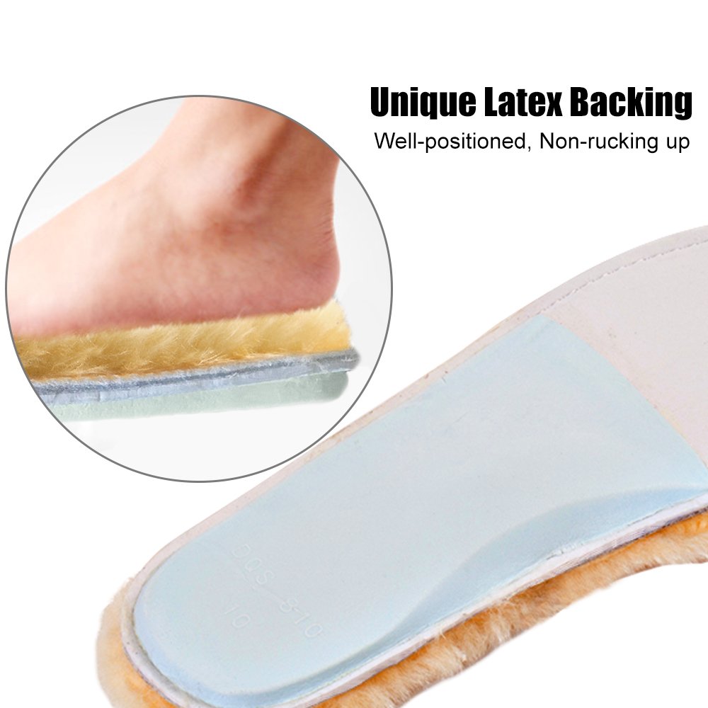 ABUSA moisture-wicking inner layer helps feet stay dry.