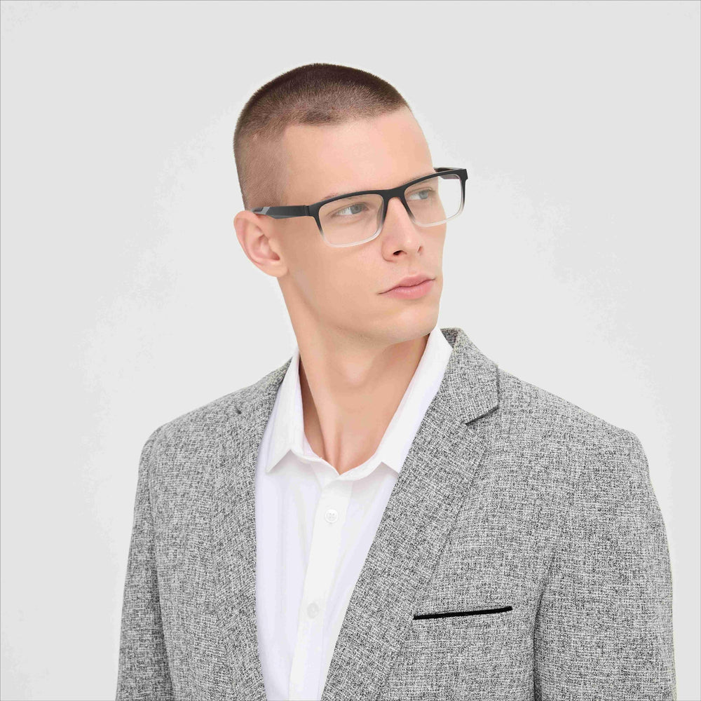 acavefox reading glasses wearing setup shows everyday accessibility and instant readability