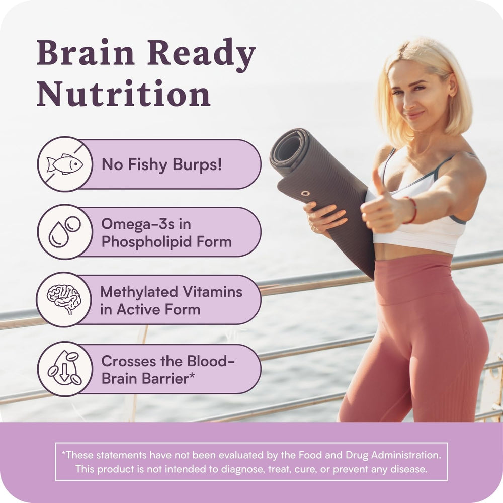 Accentrate110 omega-3 DHA/EPA softgels close-up for brain health.