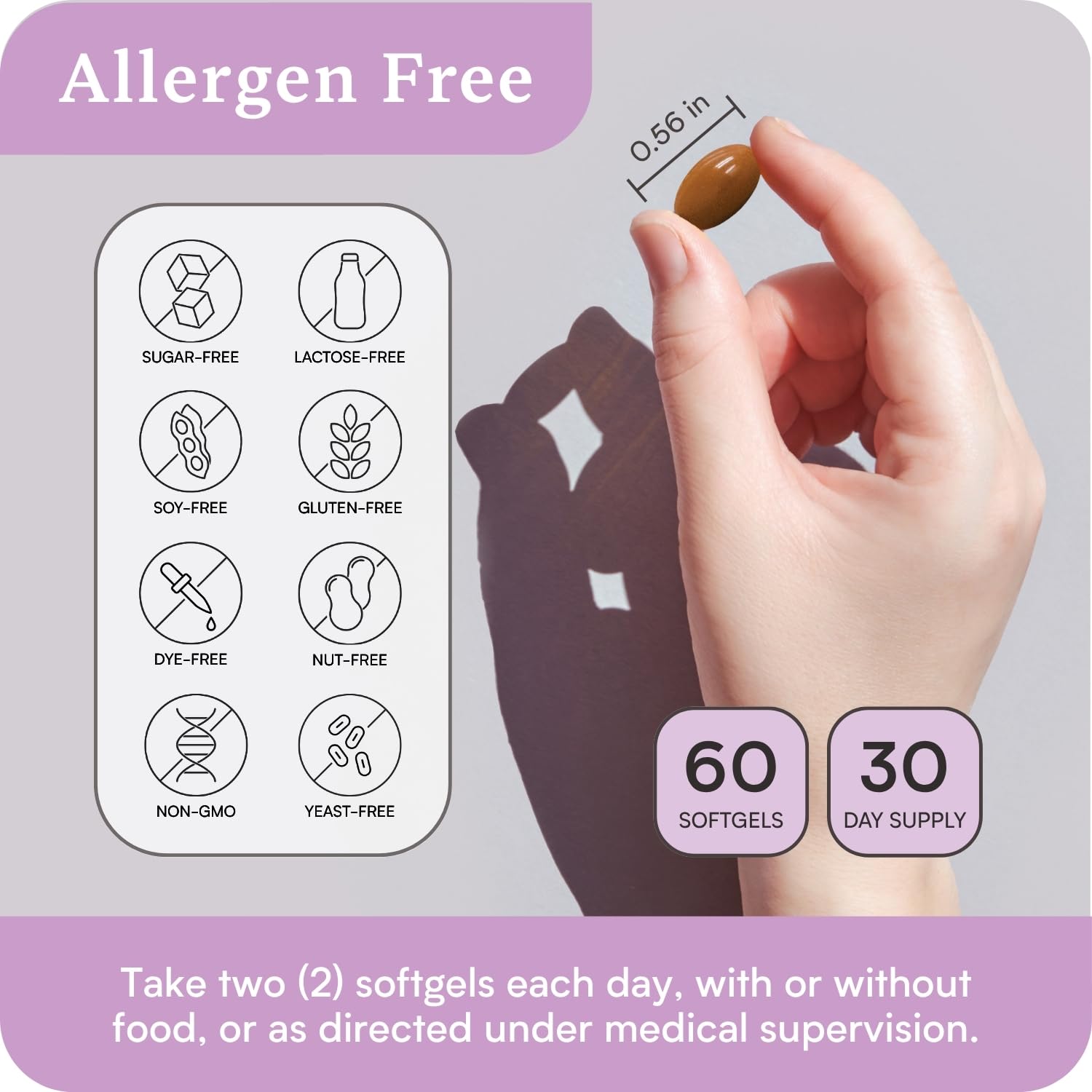 Accentrate110 softgels pack ready for daily focus and mood support.