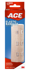 Ace Cider Company Ace Brand elastic bandage with clips delivers secure, adjustable compression for a 6-inch wrap.