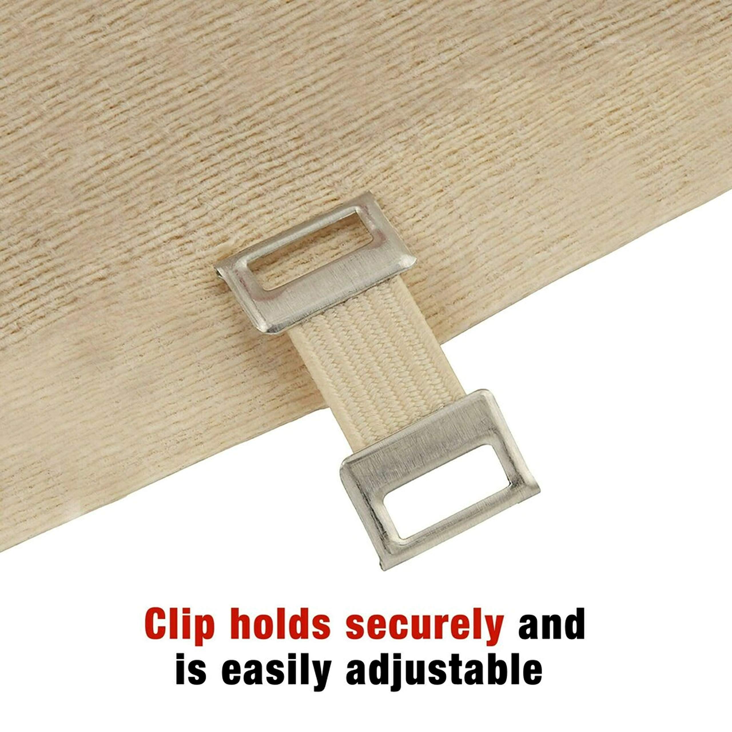 ACE elastic bandage clip-closure demonstrates a snap-in fit for quick adjustment.