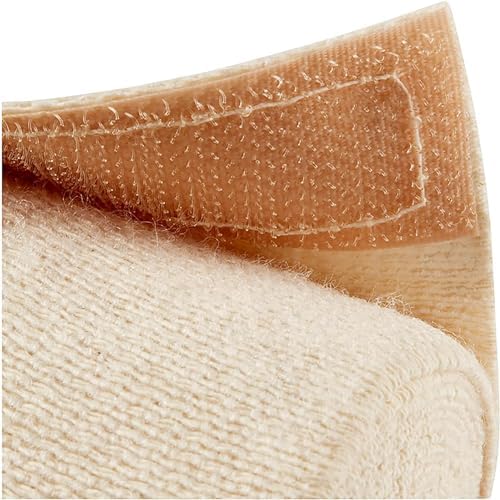 ACE elastic bandage wrapped around arm illustrating secure fit.