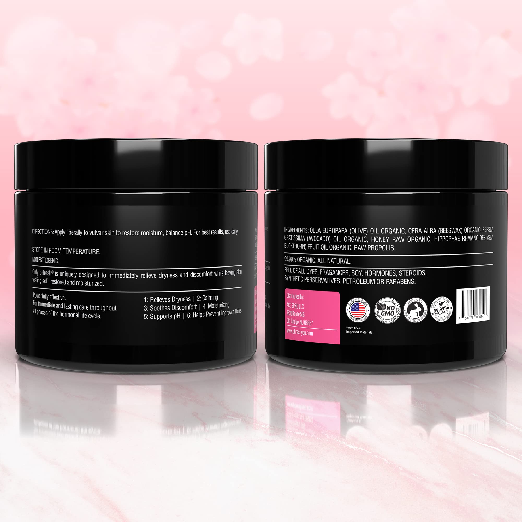 ACE NUTRITION balm after waxing supports comfort and hydration