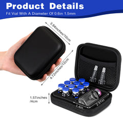 Acellegic peptide case with a 30ml bottle slot for on-the-go use.