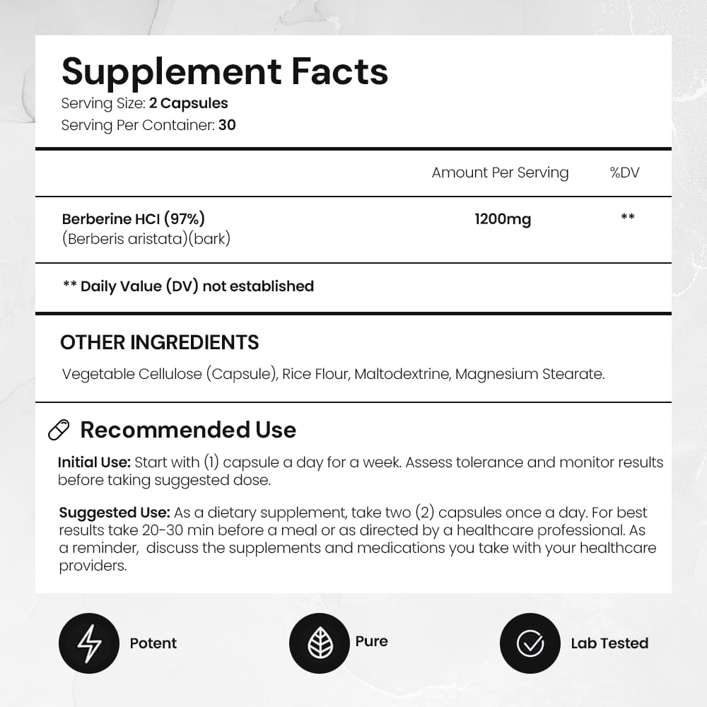 ACEWORKZ Berberine packaging on a store shelf signals quality.