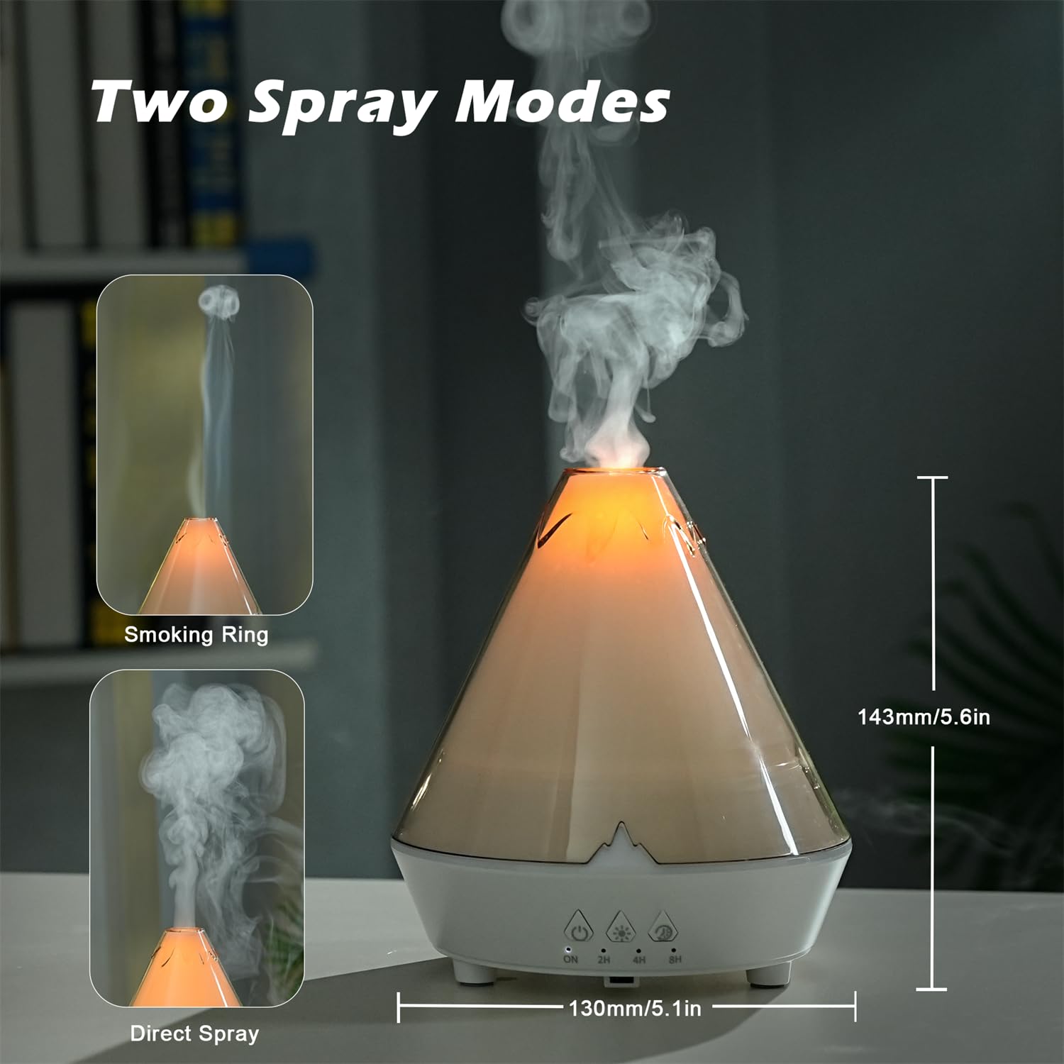 AChoice4U Volcano Diffuser remote control for convenient operation.