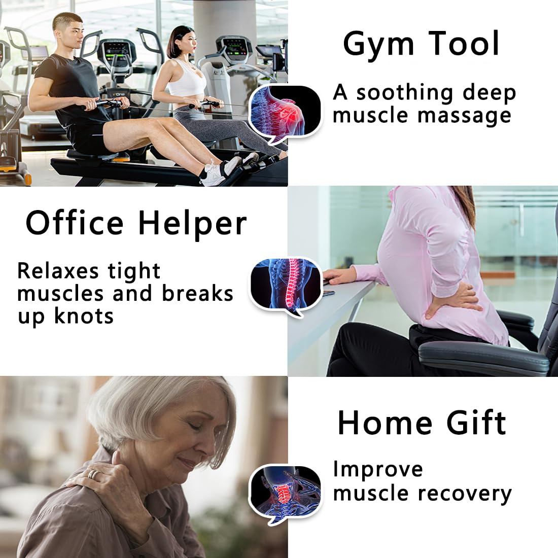 Acreditch Cold Massage Roller Ball design ideal for on-the-go athletes and desk workers.