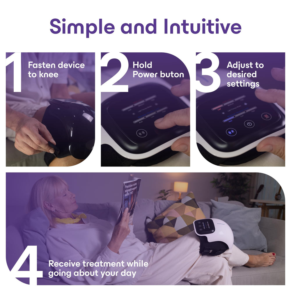 Portable, travel-friendly massager with auto shut-off for safe sessions
