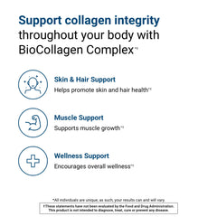 ActivatedYou BioCollagen Complex promotes smoother-looking skin.
