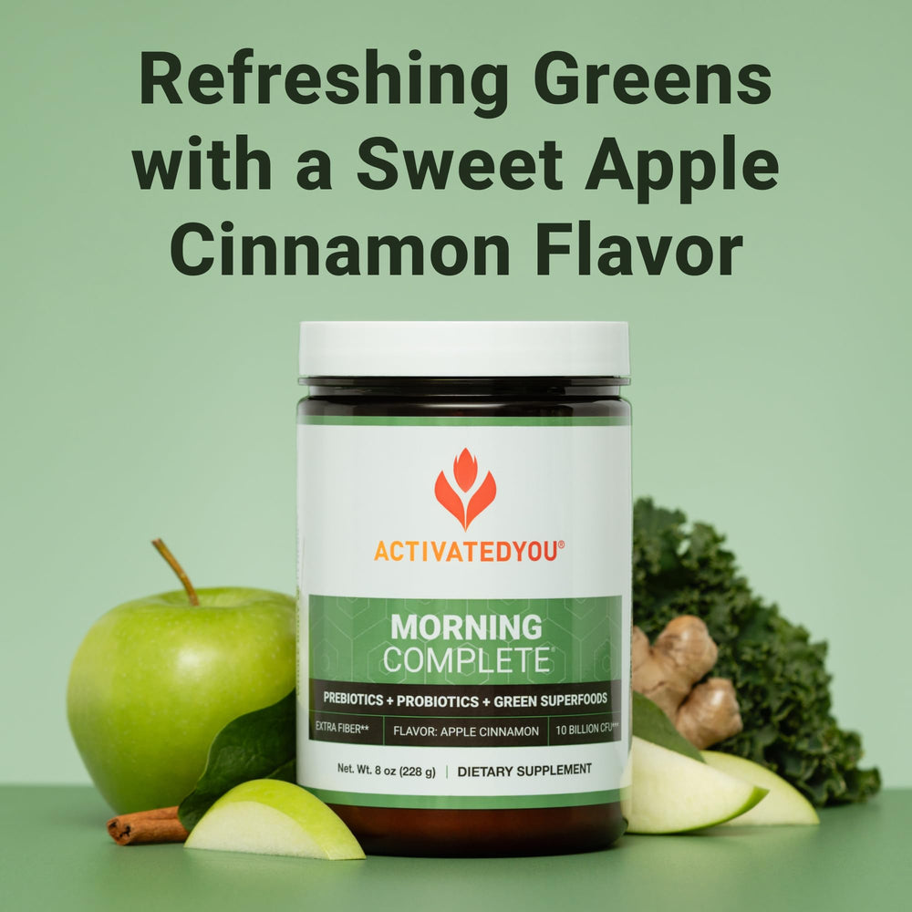 ActivatedYou Morning Complete daily ritual image invites a quick, nourishing morning routine.