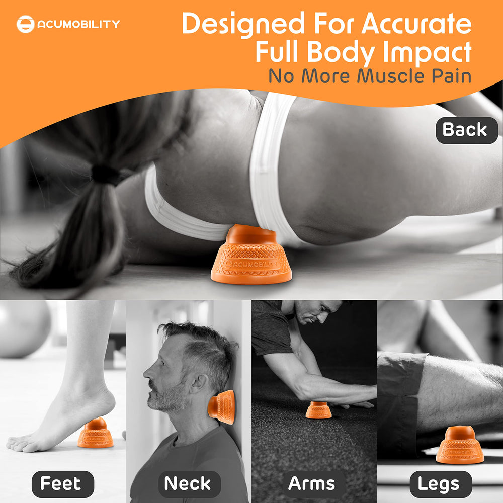 Acumobility gift-ready packaging appeals to fitness enthusiasts.