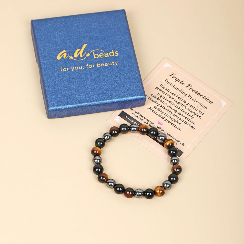 AD Beads earthy elegant design close-up for casual to formal looks