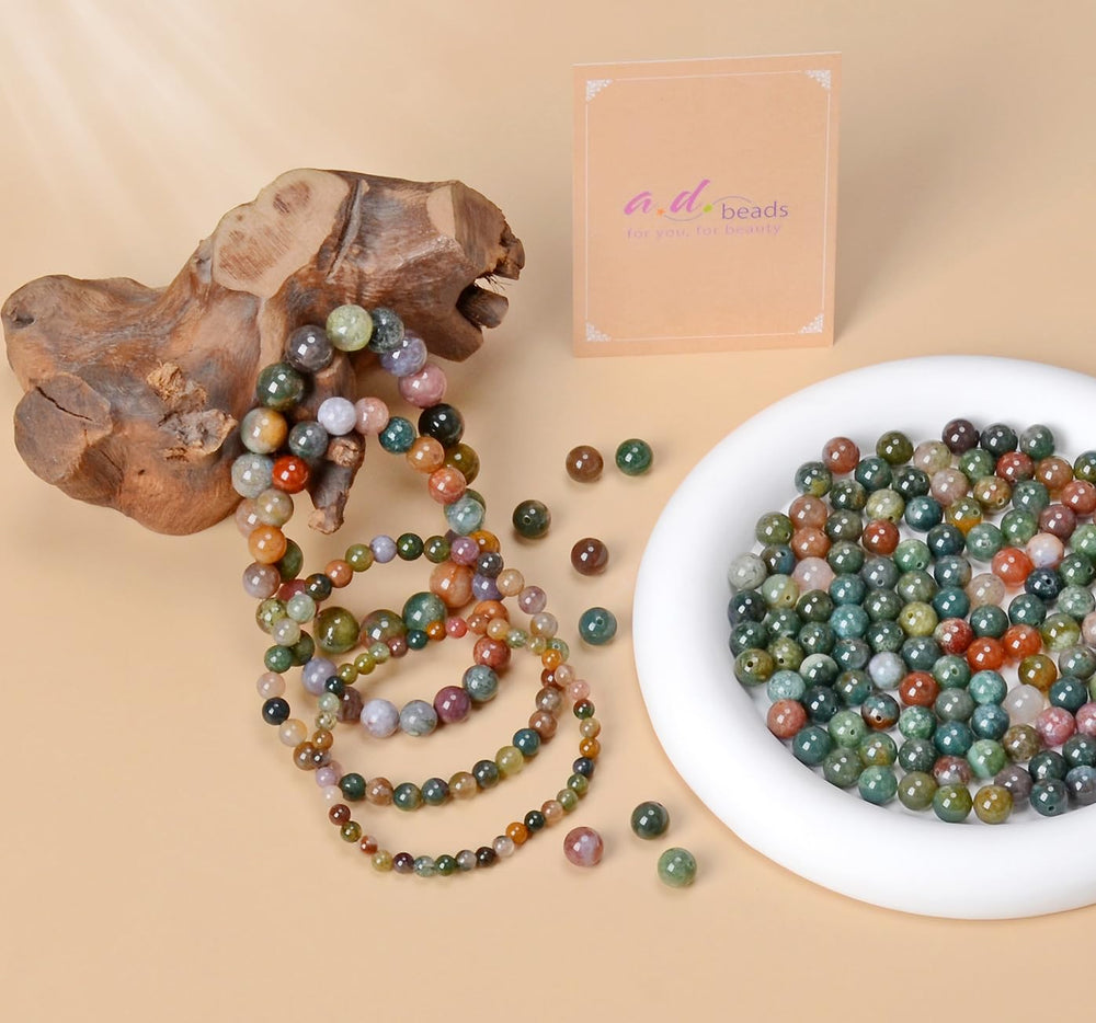 AD Beads 6mm beads display variety for customizable, comfortable fit