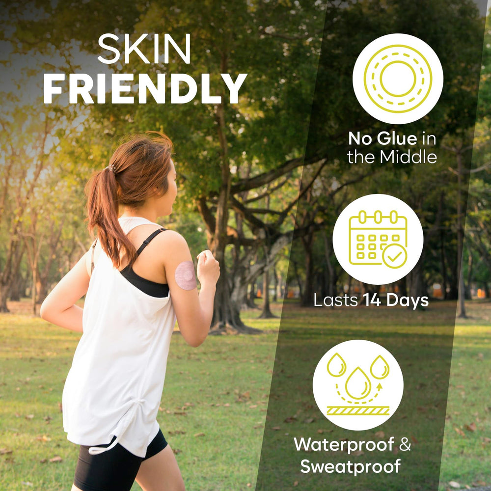 Adamson Guardian 4 easy peel-and-stick patch for quick application and removal.