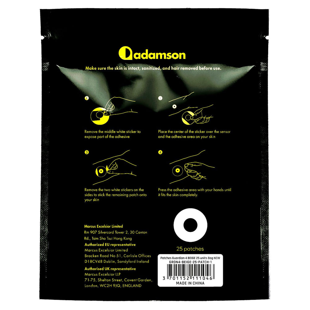 Adamson Guardian 4 patch stays in place while CGM readings stay reliable.