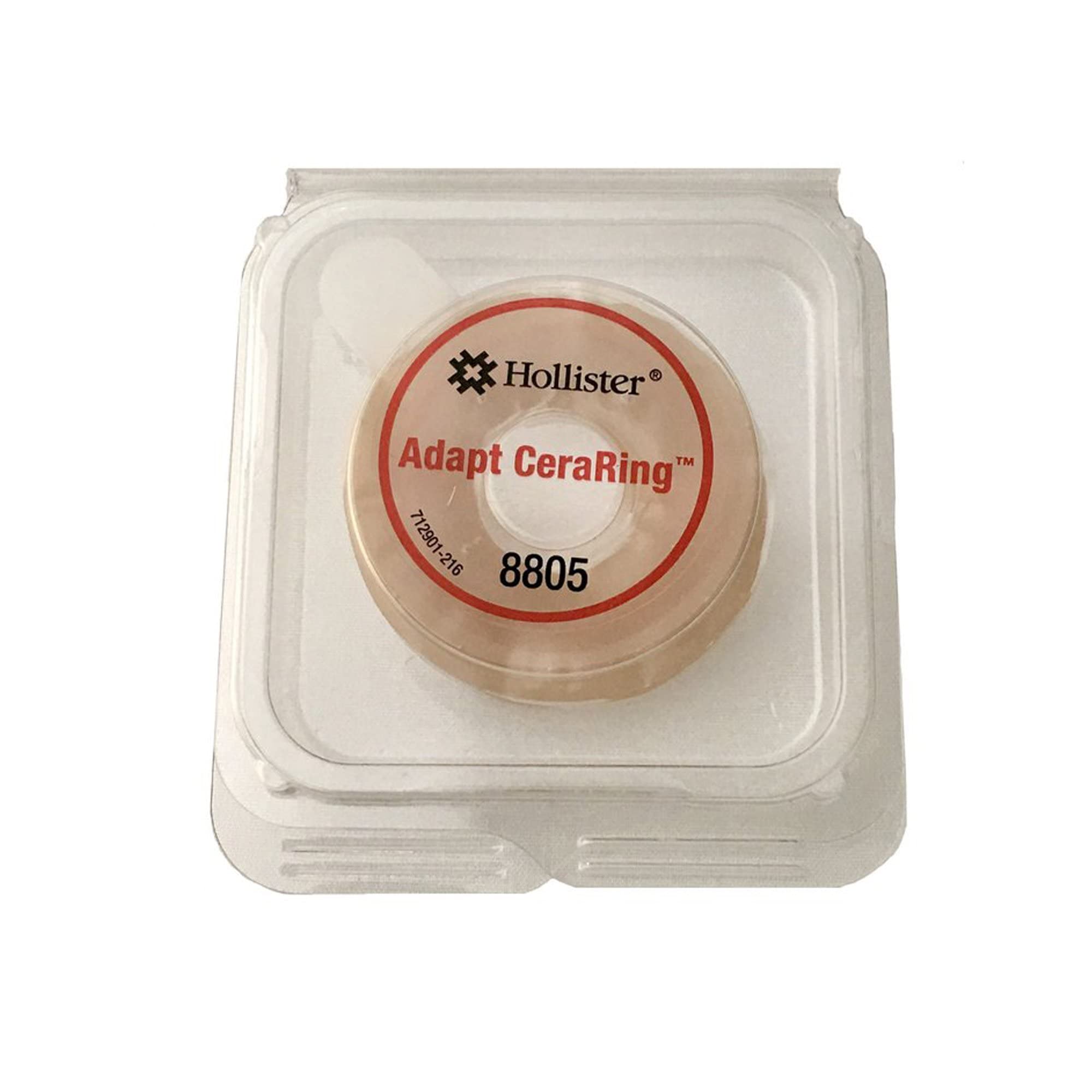 Adapt ostomy barrier ring clean application replaces paste for neater setup.