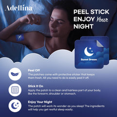 Adellina Wellness Patches on the shoulder for versatile placement during activity.