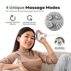 Adomii pet massager offering a gentle cat-friendly massaging experience.