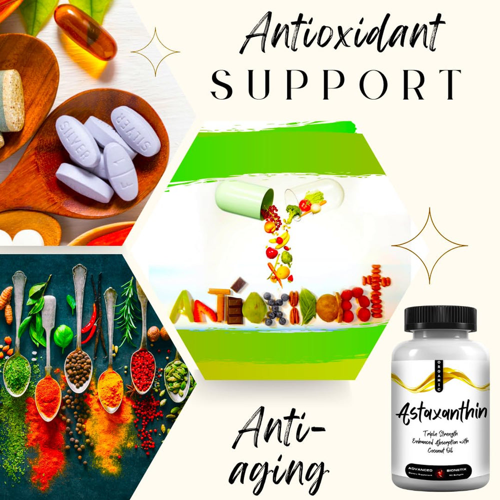 AstaQuil ingredients label notes Icelandic astaxanthin from Haematococcus.