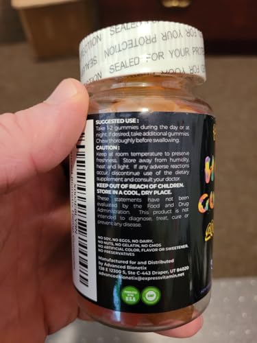 Advanced Bionetix gomitas de cáñamo, aroma suave para relajación