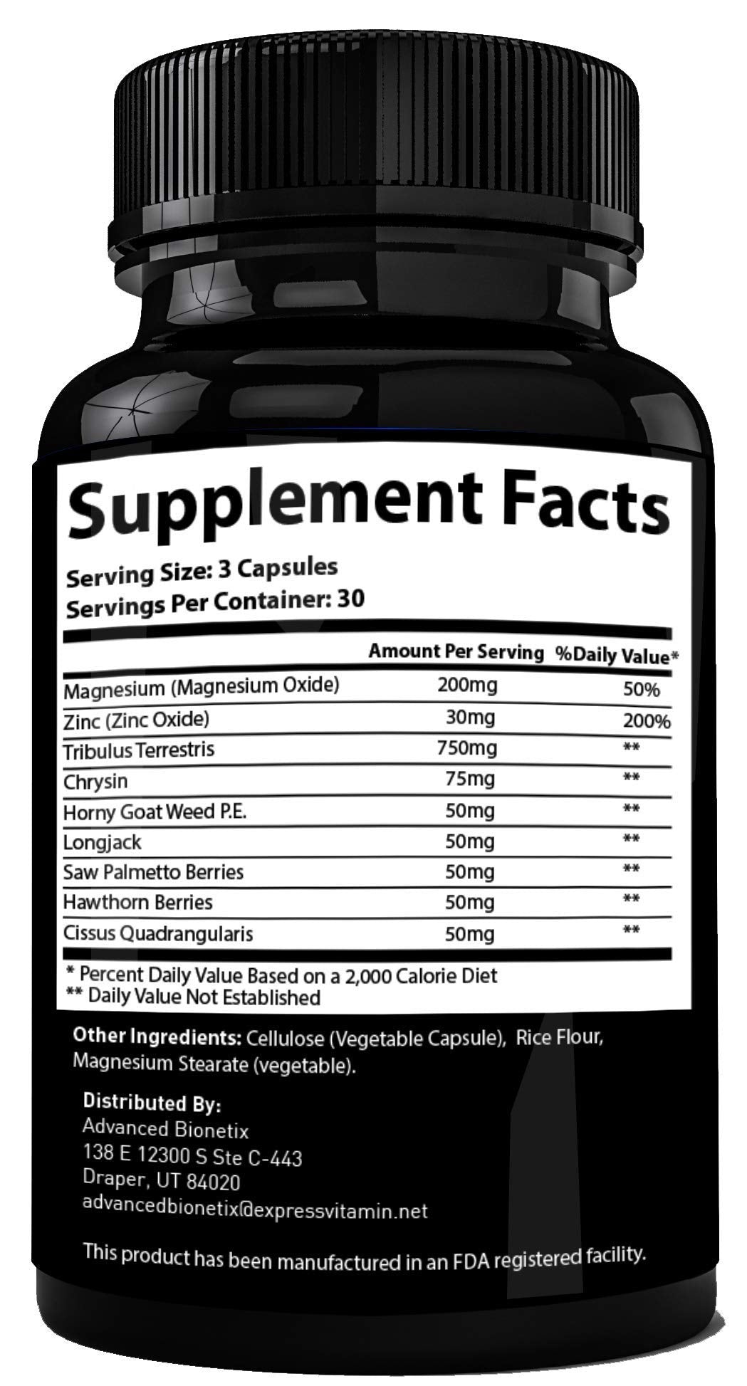 Advanced Bionetix packaging box for routine supplementation
