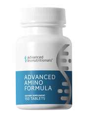 Advanced Bionutritionals Advanced Amino Formula bottle pour for quick pre-workout fueling.
