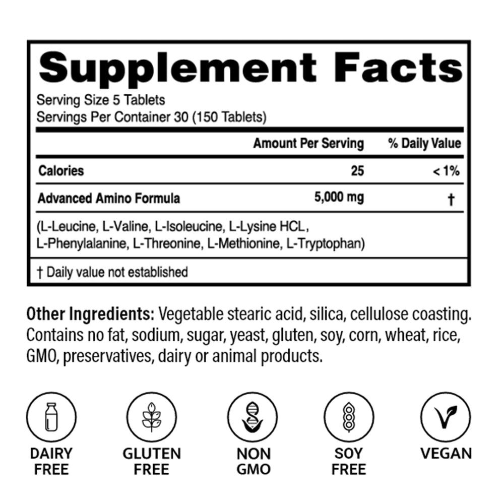Advanced Bionutritionals Advanced Amino Formula capsule closeup highlighting recovery support.