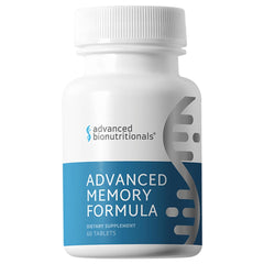 Advanced Bionutritionals Advanced Memory Formula bottle front emphasizing memory support