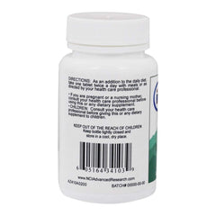 Close-up of zinc tablets ready for daily supplementation