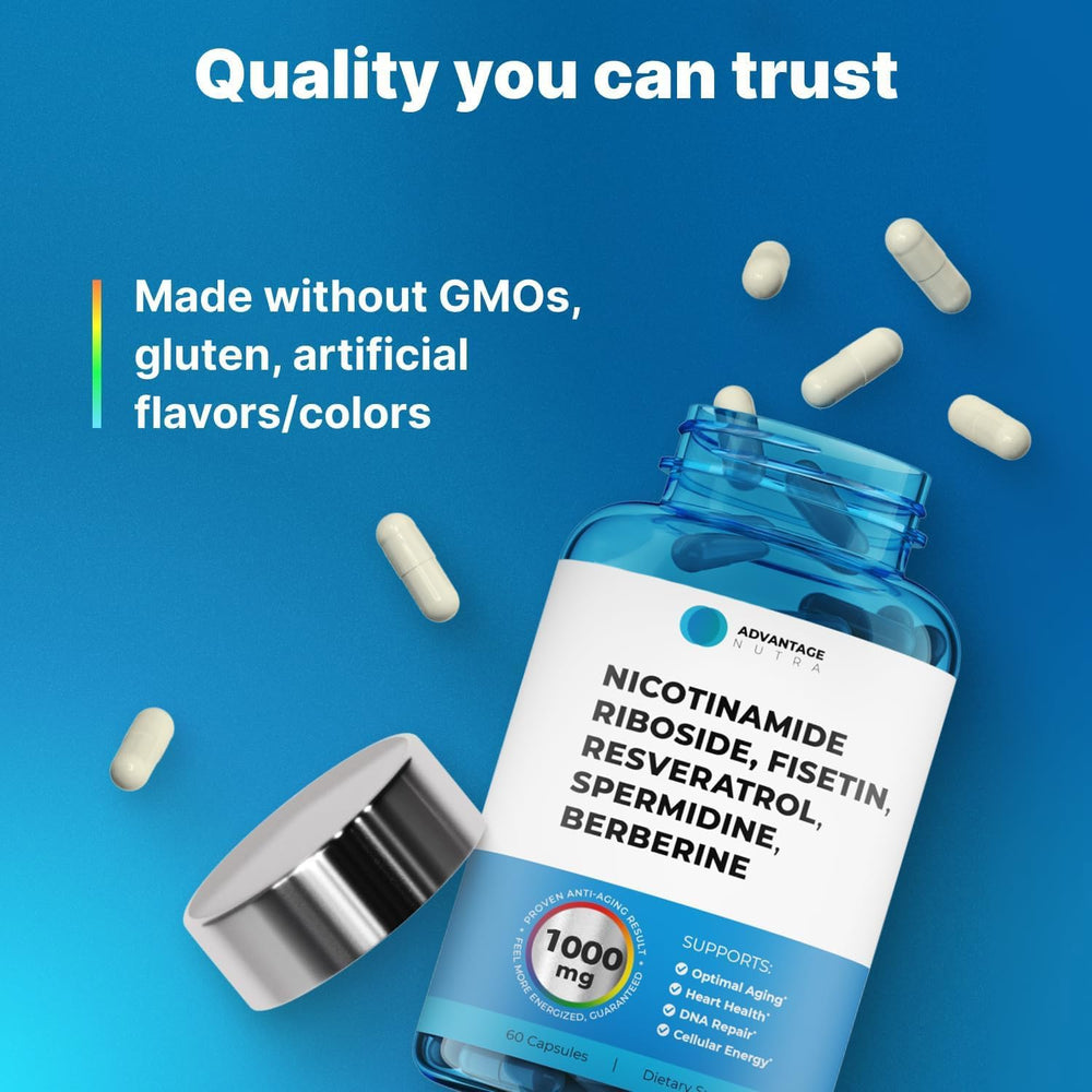 AdvantageNutra brain focus capsule image suggesting clarity and focus