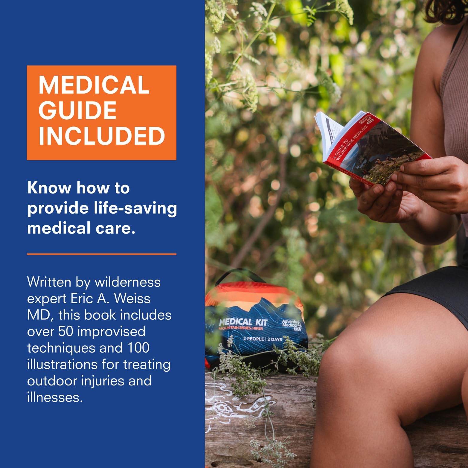 Adventure Medical Kits Mountain Series Hiker ultralight summit kit keeps trips safer with light gear