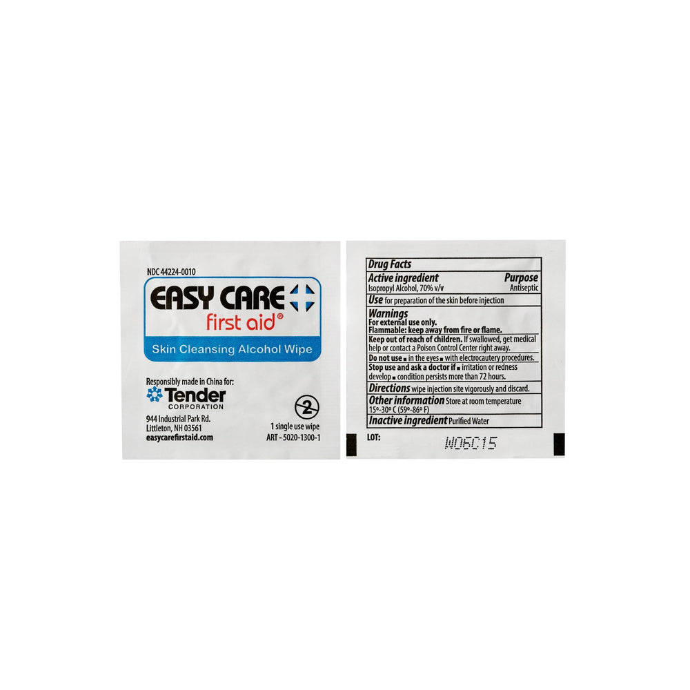 Adventure Medical Kits Trauma Pak alcohol swabs for skin prep before bandaging.