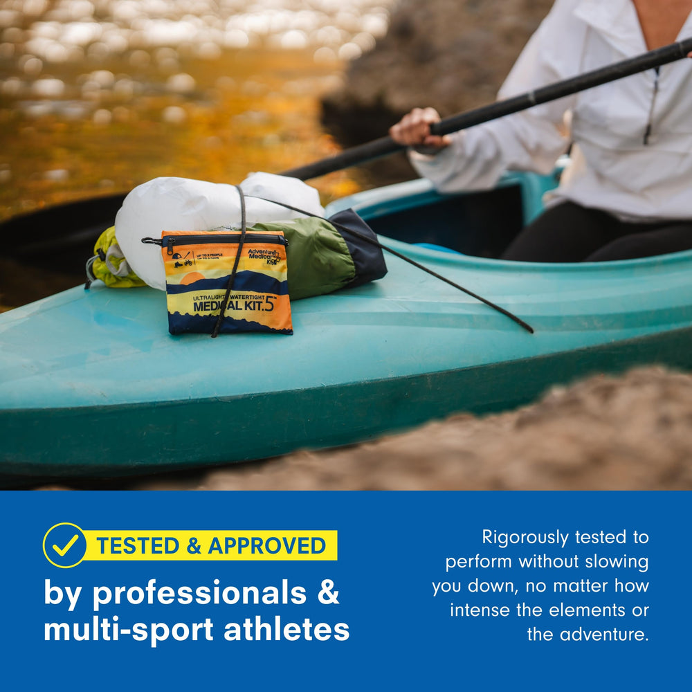 Adventure Medical Kits antiseptic wipes for quick cleaning of minor injuries.