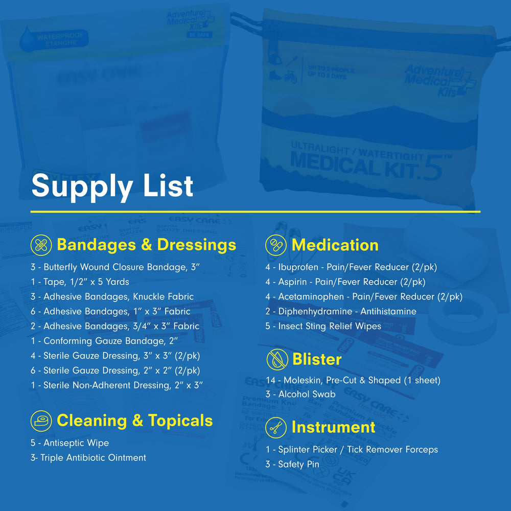 Adventure Medical Kits insect sting relief for on-the-go outdoor adventures.