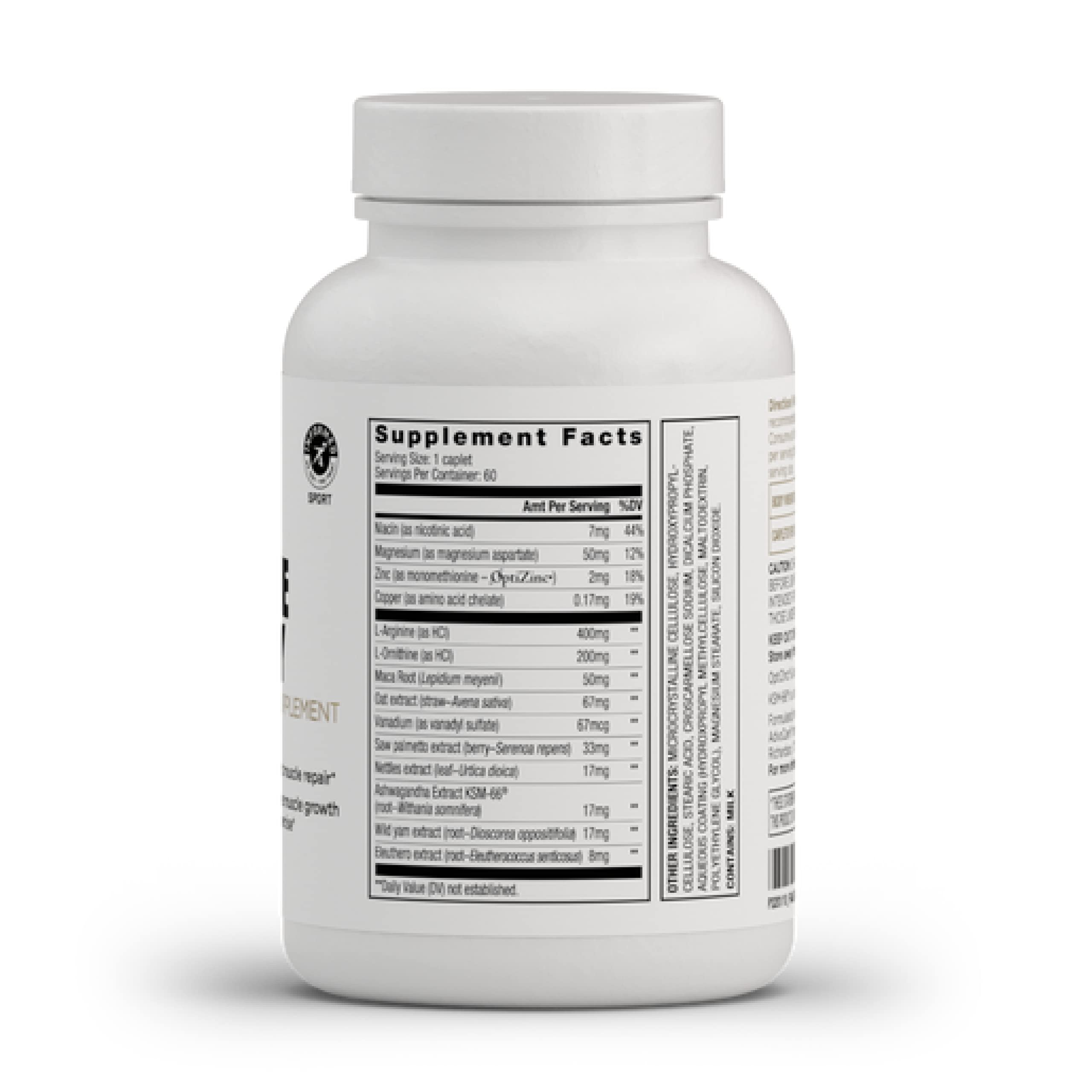 AdvoCare Nighttime Recovery ashwagandha-focused bottle highlights adaptogenic support after workouts.