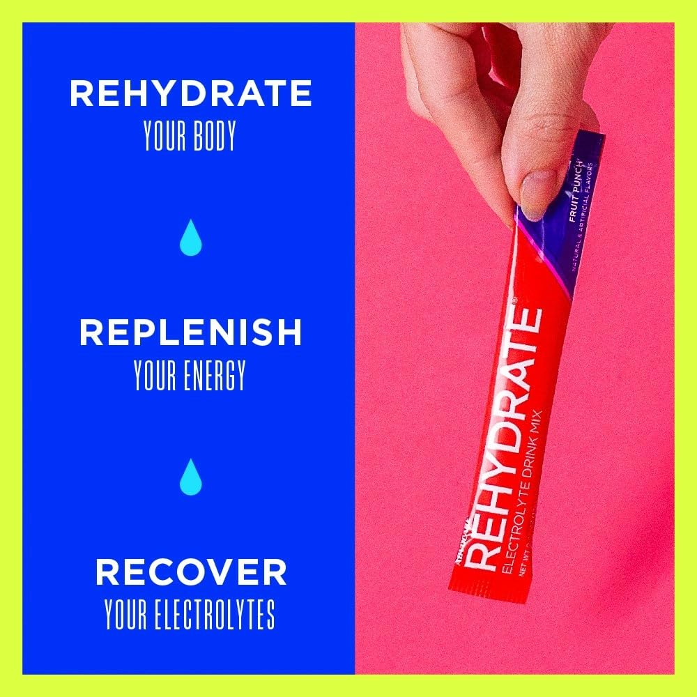 AdvoCare Rehydrate bottle-illustration emphasizes immune-support and active lifestyle