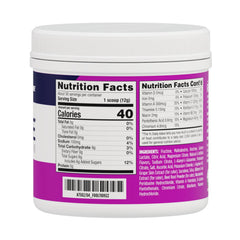 AdvoCare Rehydrate grape glass showing quick dissolve for refreshed energy.
