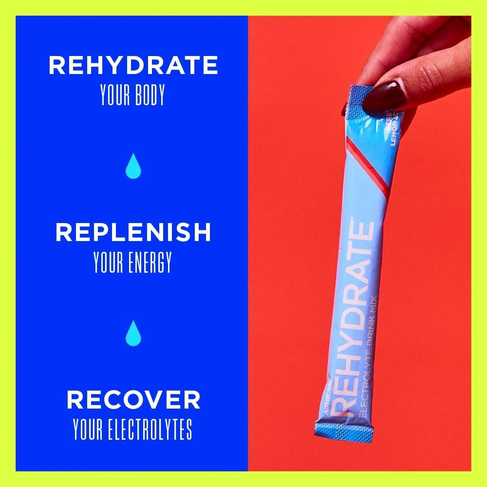 AdvoCare Rehydrate recovery-scene image showing athletes refueling after training