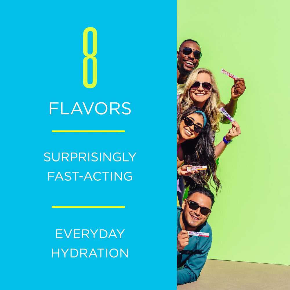 AdvoCare Rehydrate label highlights vitamin C and antioxidants.